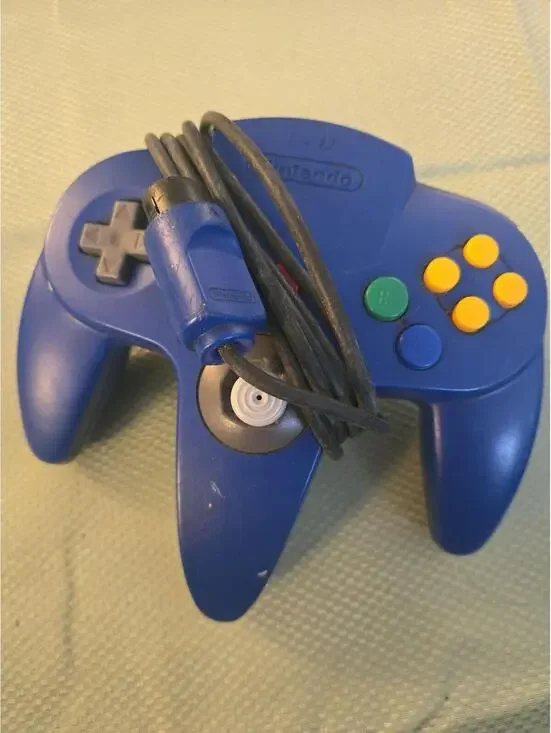 Official Nintendo 64 Controller Blue - Loose Joystick