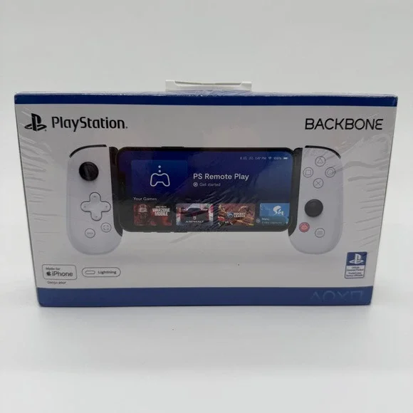 Backbone One PlayStation Edition Mobile Gaming Controller iPhone Lightning White