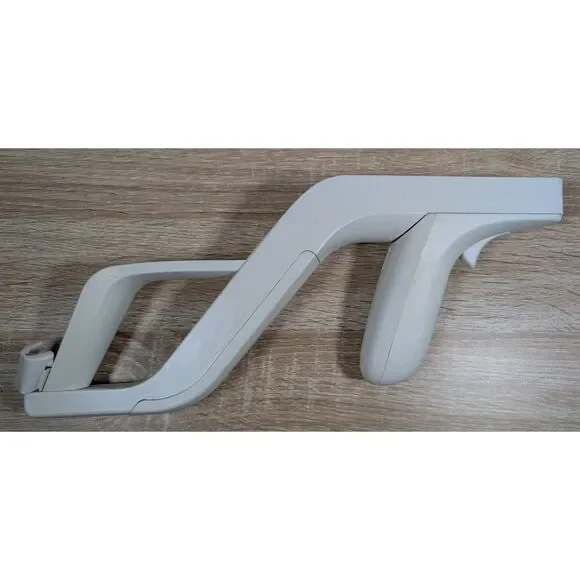 Nintendo Wii Zapper Controller Shell White RVL-026 Wii Remote Holder
