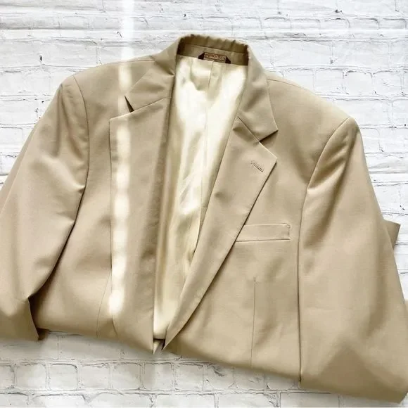 Mens Joseph & Feiss Tan Suit Jacket