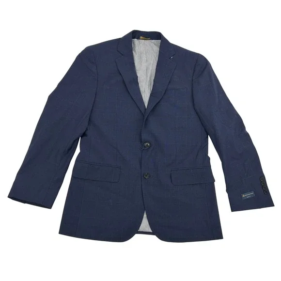 Brooks Brothers Explorer Sport Coat Mens 38R Navy Blue Regent Fit Wool Blazer