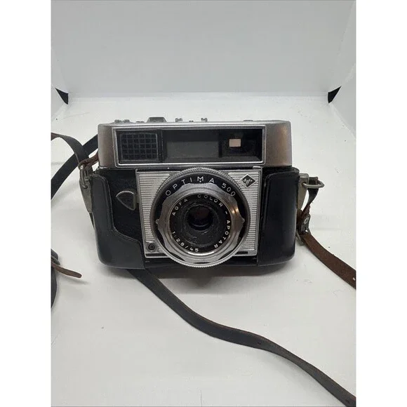 EARLY Agfa OPTIMA Color-Apotar S 39 mm f/3.9 Lens 35 mm in Camera