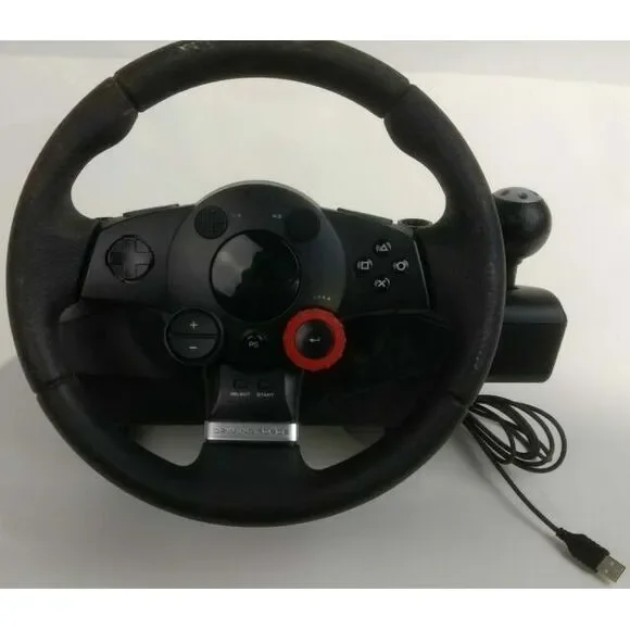 Logitech Driving Force GT‎ Racing Wheel Controller Gaming PS3/PC USB Compatible