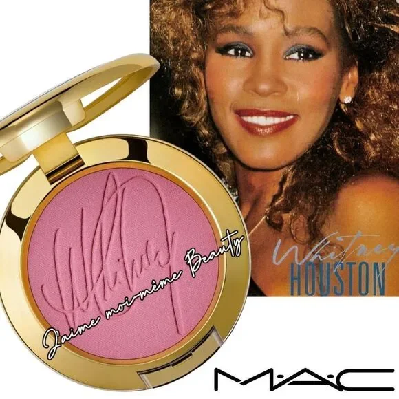 MAC x Whitney Houston Nippy's Plum Rose Blush
