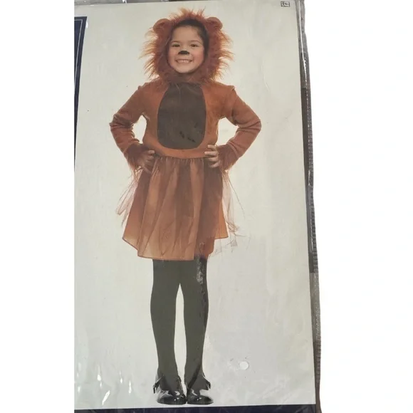 Kids Lion Halloween costume dress size various