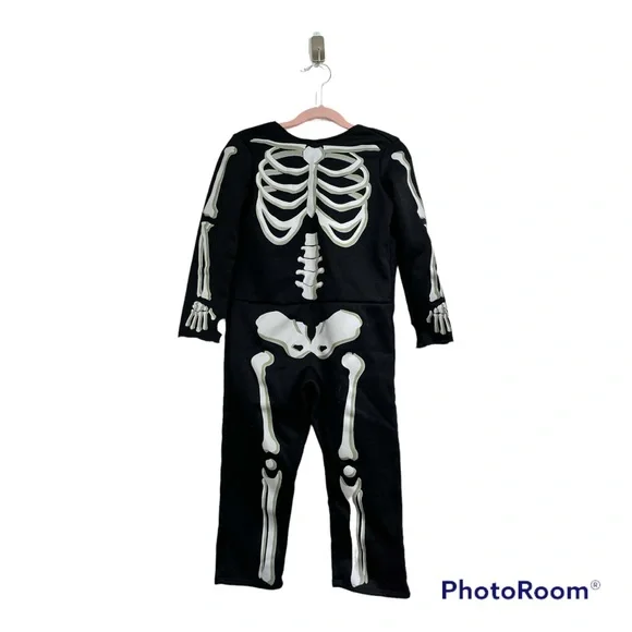 Skeleton Halloween costume size 2-4
