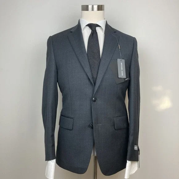 Michael Kors Mens Classic fit‎ Suit Jacket Blazer 36R Grey