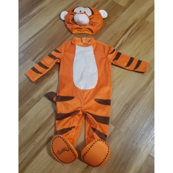 Halloween Baby Tigger Costume Disney Winnie the Pooh 0-6 Months Infant