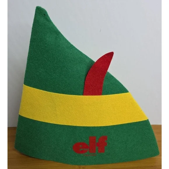 ELF MOVIE‎ 2018 Felt Kids Hat Small Christmas Holiday
