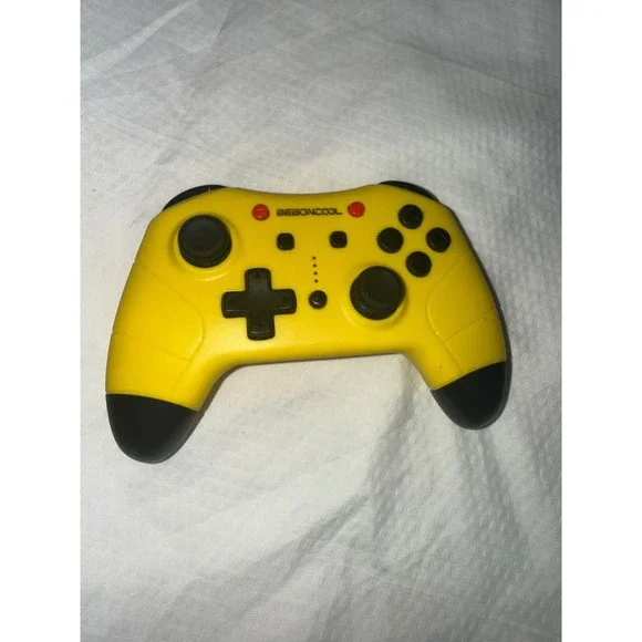 Beboncool Q42 Wireless Controller for Nintendo Switch PC Yellow‎ Black Bluetooth