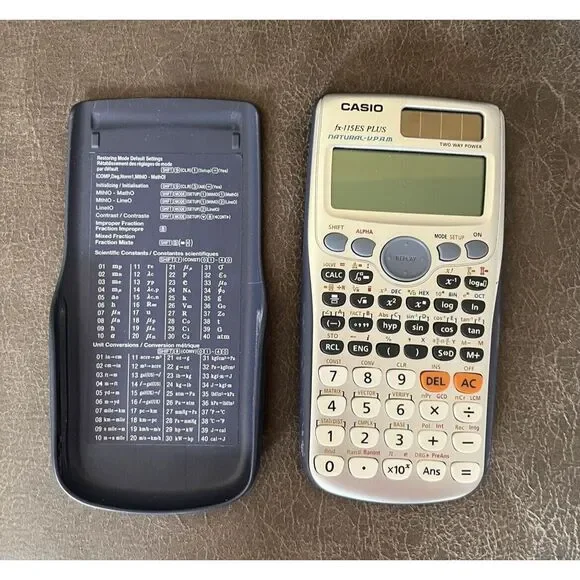 Casio‎ fx-115ES Plus Scientific Calculator Natural Textbook Display