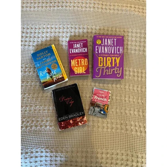 Bundle 5 Books James Patterson Run Rose Run Janet Evanovich Dirty 30, Metro Girl