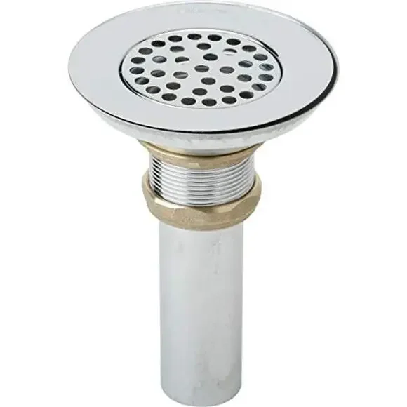 Elkay LK18 Brass Drain Fitting with Perforated 3