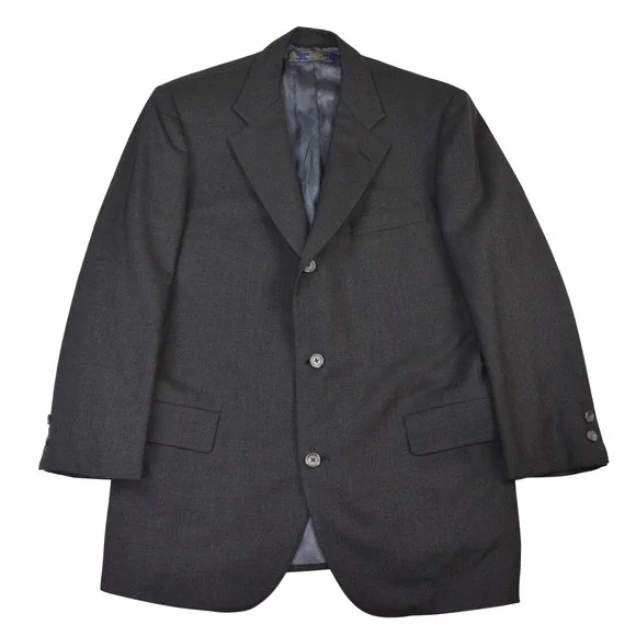 Brooks Brothers Jacket Mens 42 R Blazer Wool Makers Brooksease Suit Coat USA VTG