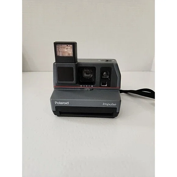 Vintage Polaroid Impulse 600 Instant Film Camera with