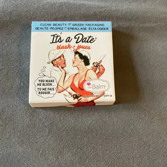 NIB TheBalm blush mini, It’s a Date