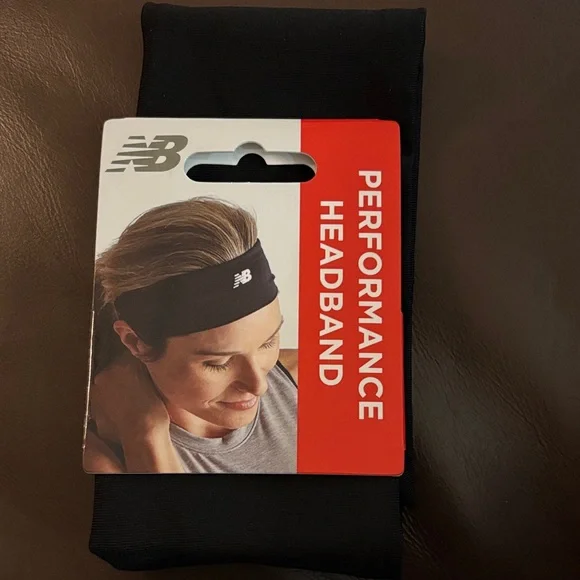NWT New Balance Women's Performance Black Headband