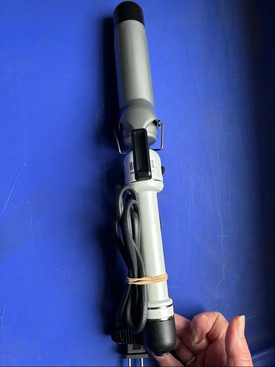Hot Tools Professional Silver Curling Iron - 1 1/4