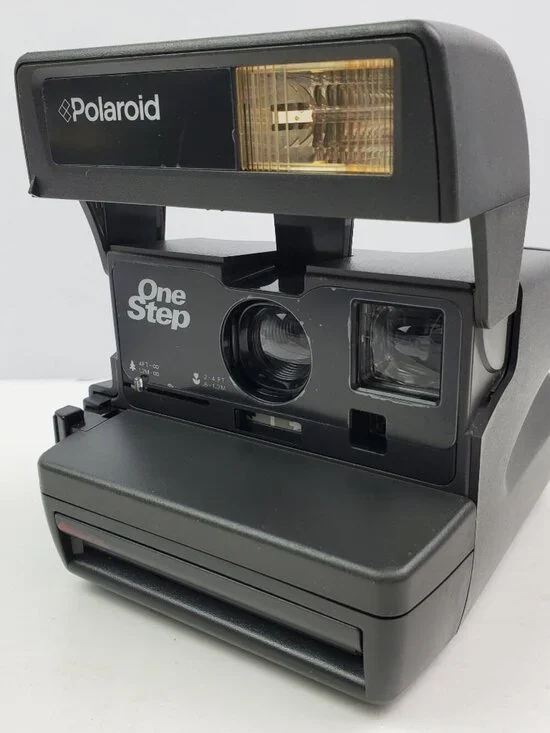 Polaroid Vintage One Step 600 Instant Film Camera With Strap Tested