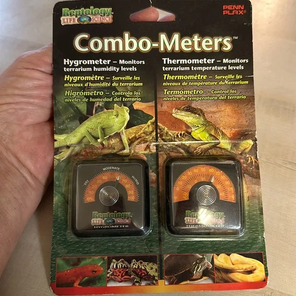 REPTOLOGY combo meter pack for reptile pets