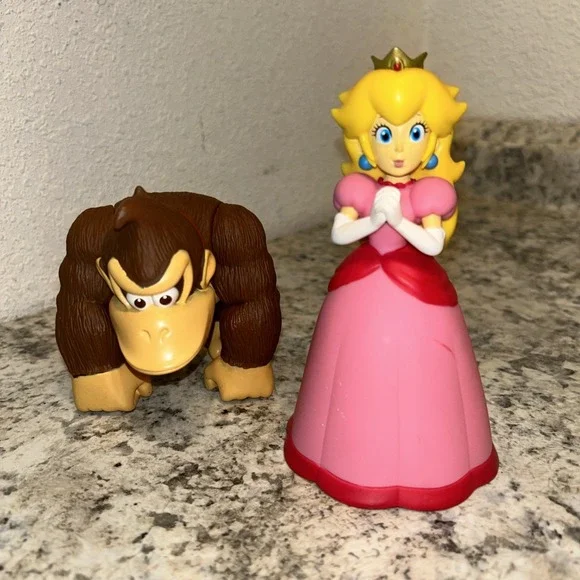 Nintendo PVC‎ Figures Peach & Donkey Kong 5