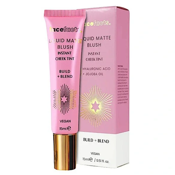 Face Facts Liquid Matte Blush Instant Cheek Tint .51oz