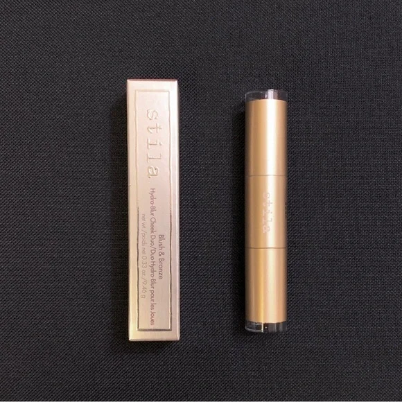 STILA Hydro-Blur Blush & Bronze Cheek Duo Cream Stick — Cranberry & Mahogany
