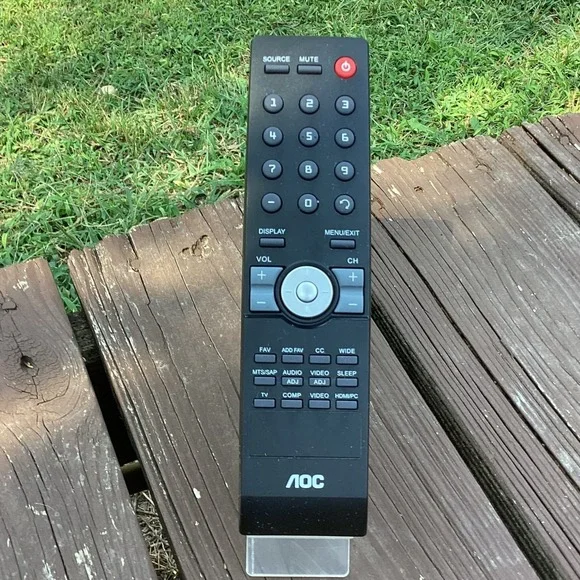 AOC RC223 Remote Control Replacement Black TV Remote‎