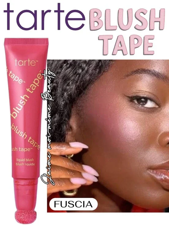 Tarte Shape Tape Satin Fuscia Liquid Blush Wand - Hot Pink