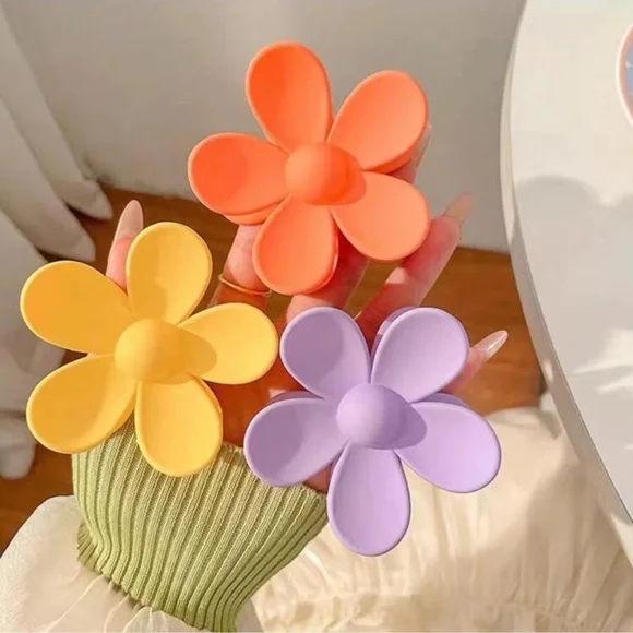 Flower Hair Clips