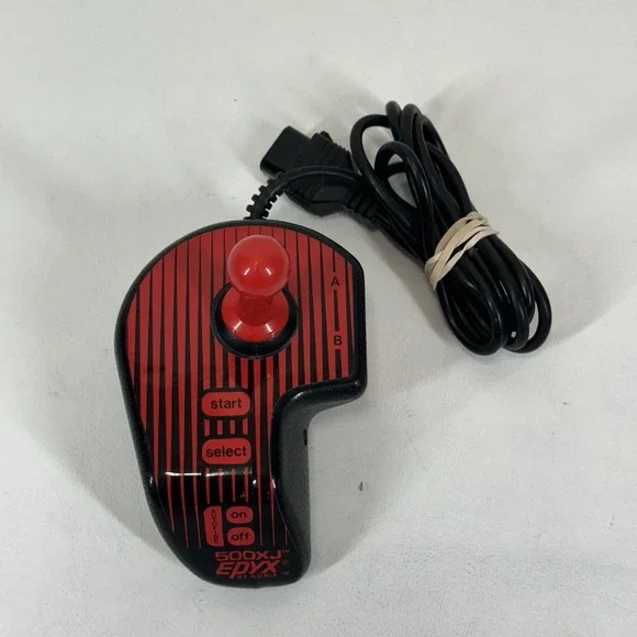 Epyx 500XJ Joystick Controller Konix Vintage Original Nintendo NES Gamepad