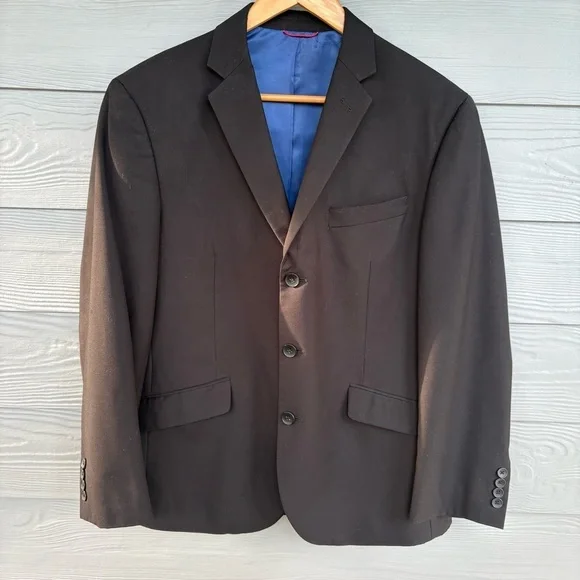 Billy London Black Men's Blazer 40S Sports Coat