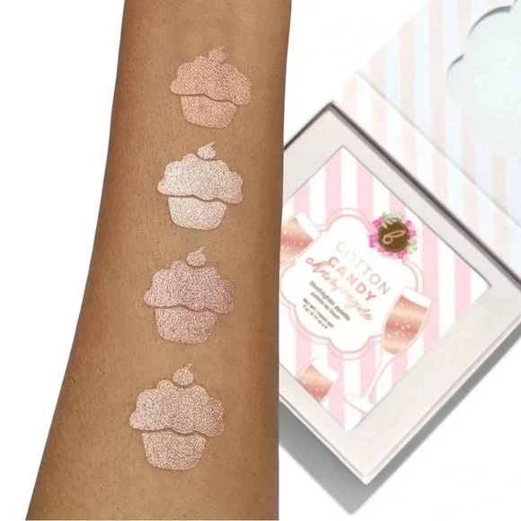 BEAUTY BAKERIE COTTON CANDY CHAMPAGNE BLUSHLIGHTER PALETTE, NWT