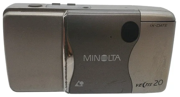 Minolta Vectis 20 APS Point & Shoot Film Camera Silver