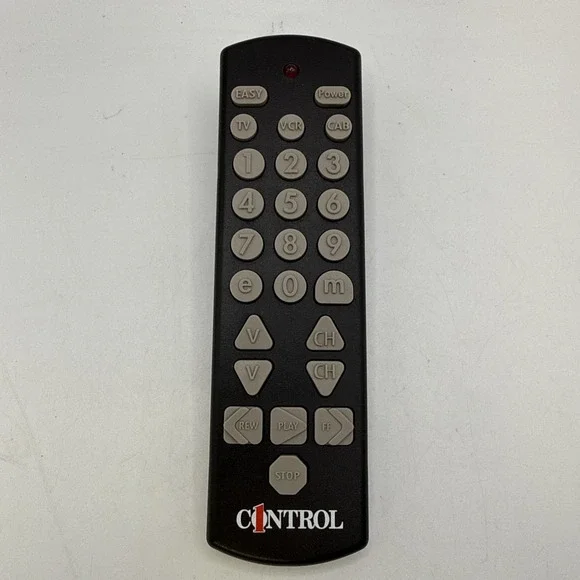 Genuine 1 Control‎ Universal TV VCR Remote Control 8273 Tested Working