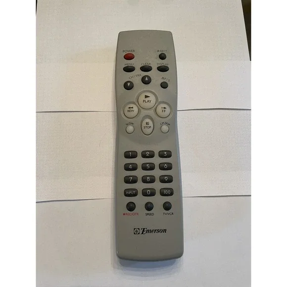 Emerson 97P04765 TV‎ VCR VHS Remote Control