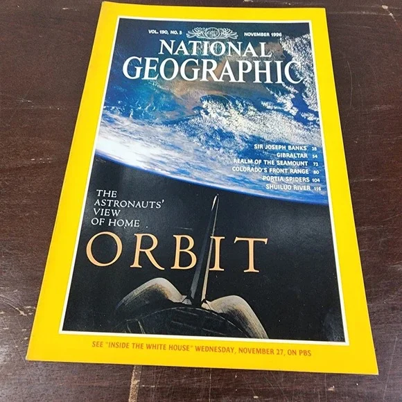 National Geographic Magazine November 1996 No Insert