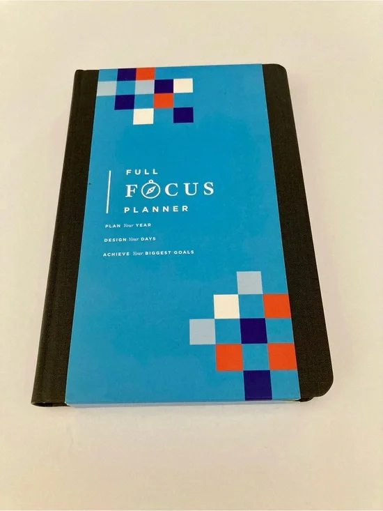 FULL FOCUS PLANNER Michael Hyatt Black Journal Plan Your Year, Design Your Days