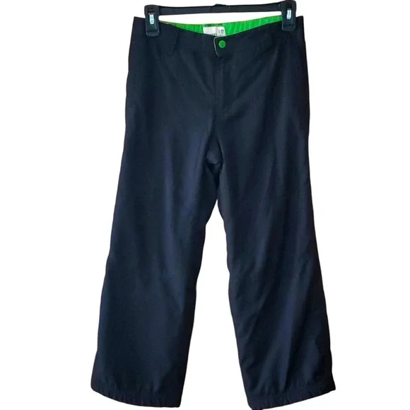 Old Navy Boys Size 8 Black Fleece Lined Snowpants‎