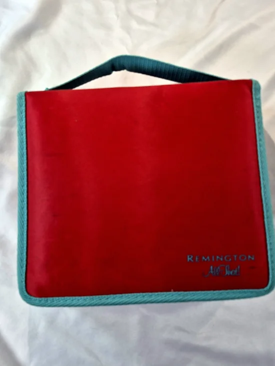 Remington All That! Beach Waves Portable Hair Roller Set H-2032 Red & Teal Heat