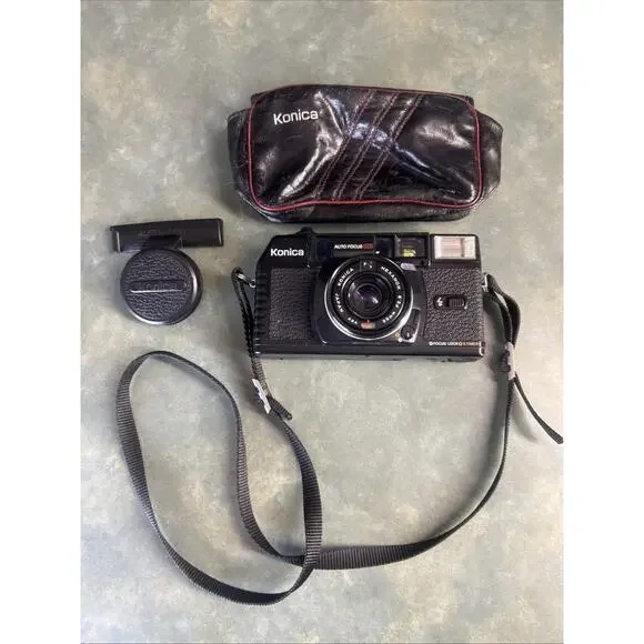 Konica C35 MF Parts Repair Auto Focus 35mm Film Camera Hexanon 38mm F2.8 Japan