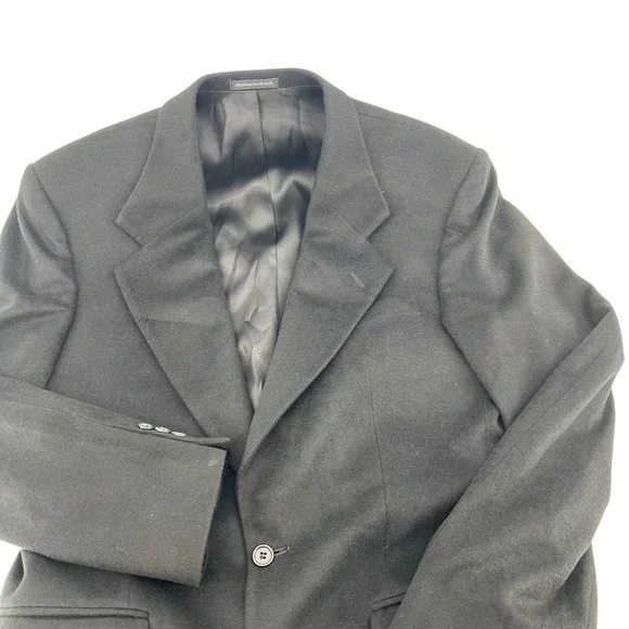 Amherst & Brock Made in USA Black‎ Camelhair Blazer Today's Man 38R