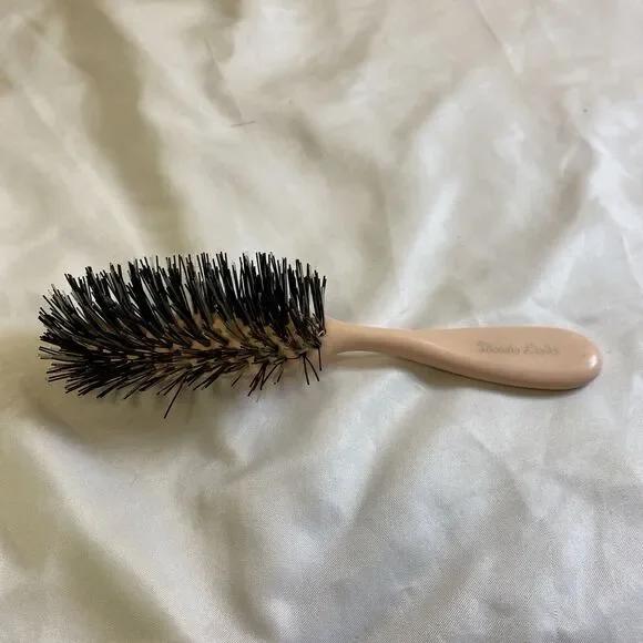 Vtg Marcia Linda Hair Brush Ball Tipped Pink 7.5” Made‎ In USA HTF Brand Rare