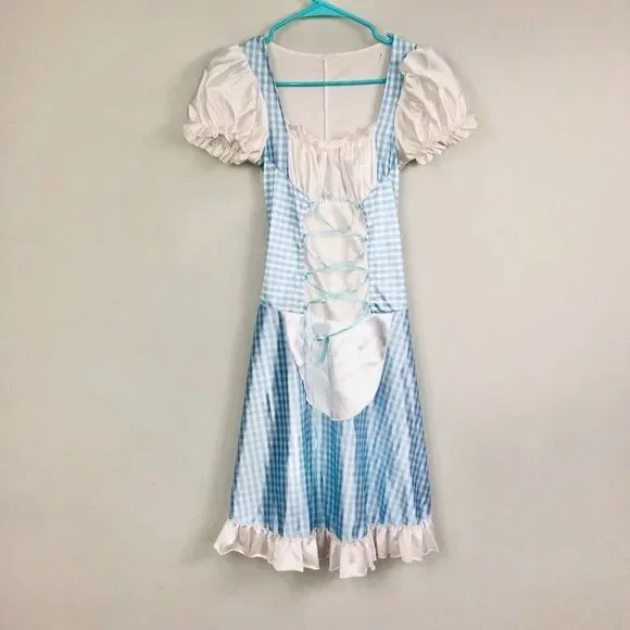 WOZ Wizard Oz Dorothy Halloween Costume Girls Blue