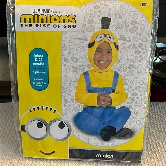 Kids Costume - Yellow and Blue minions