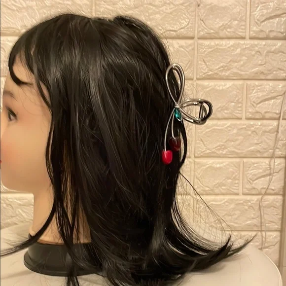 Large Cherry Hair Clip