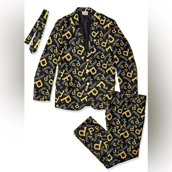 NWT- FOCO MLB Pittsburgh Pirates Men’s 2 Piece Ugly Business Suit