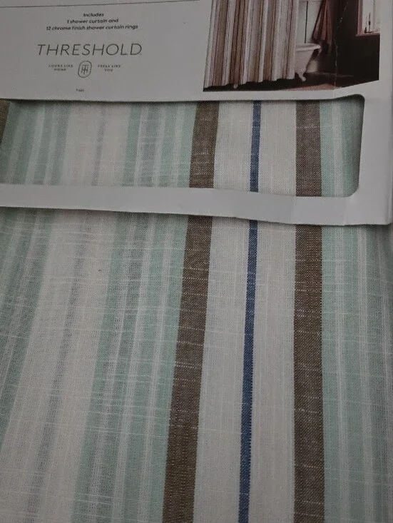 Threshold Shower Curtain