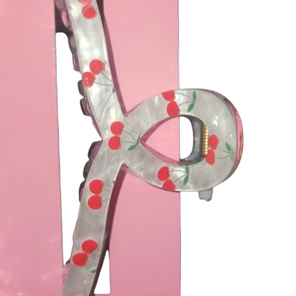 Piper K Cherry & Pineapple Large Hair Clips