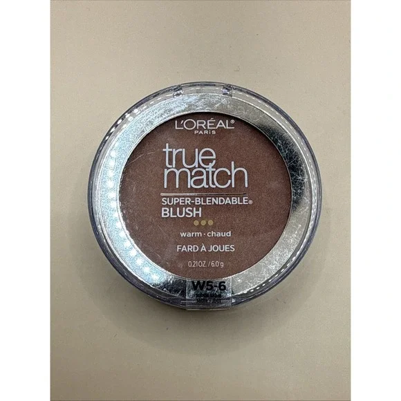 L'oreal True Match Super Blendable BLUSH Makeup W5-6 SUBTLE‎ SABLE 0.21 oz Warm